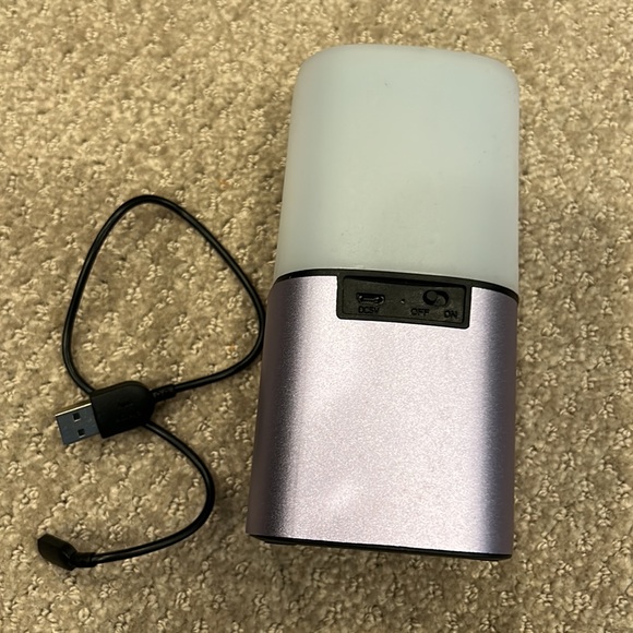 Bass Jazz Purple Chrome Light-Up Wireless Speaker - Picture 2 of 3